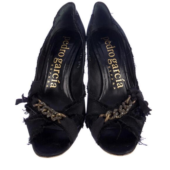Pedro Garcia Satin Pumps - Picture 3 of 6